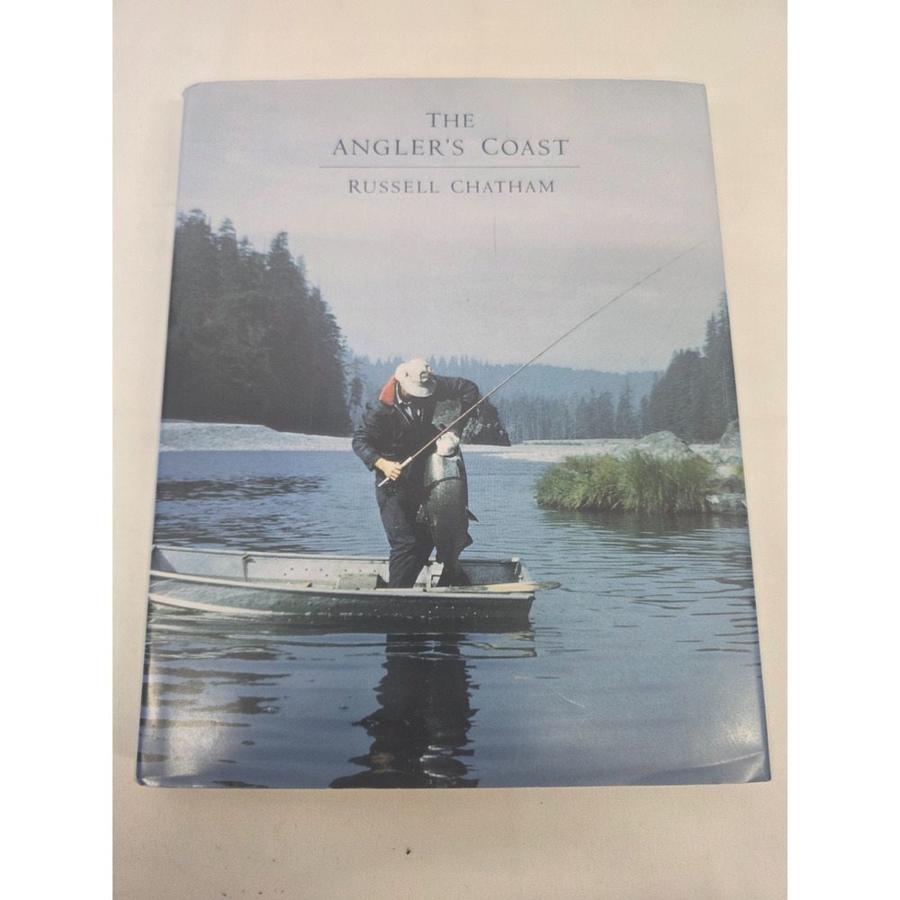 The Angler's Coast Russell Chatham 1990 Hardcover Dust Jacket Fly Fishing Book